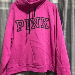 PINK cowl neck pull over